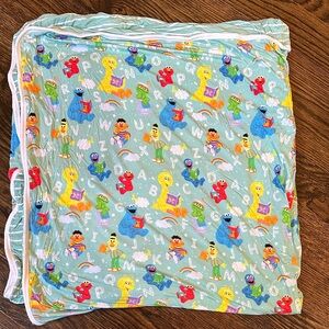 Little Sleepies Sesame Street Alphabet Blanket - Multicolor